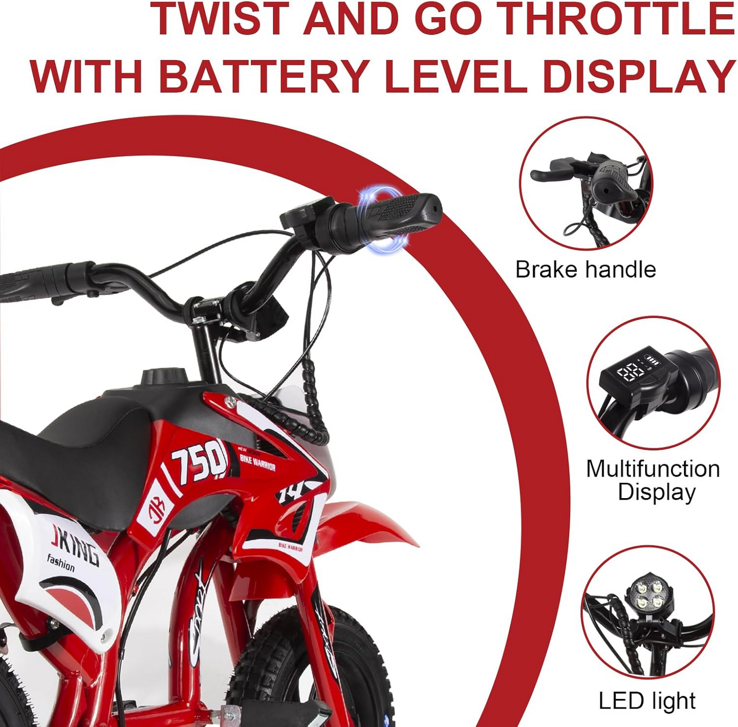 C6 Children's Scooter & Kids Motorcycle
