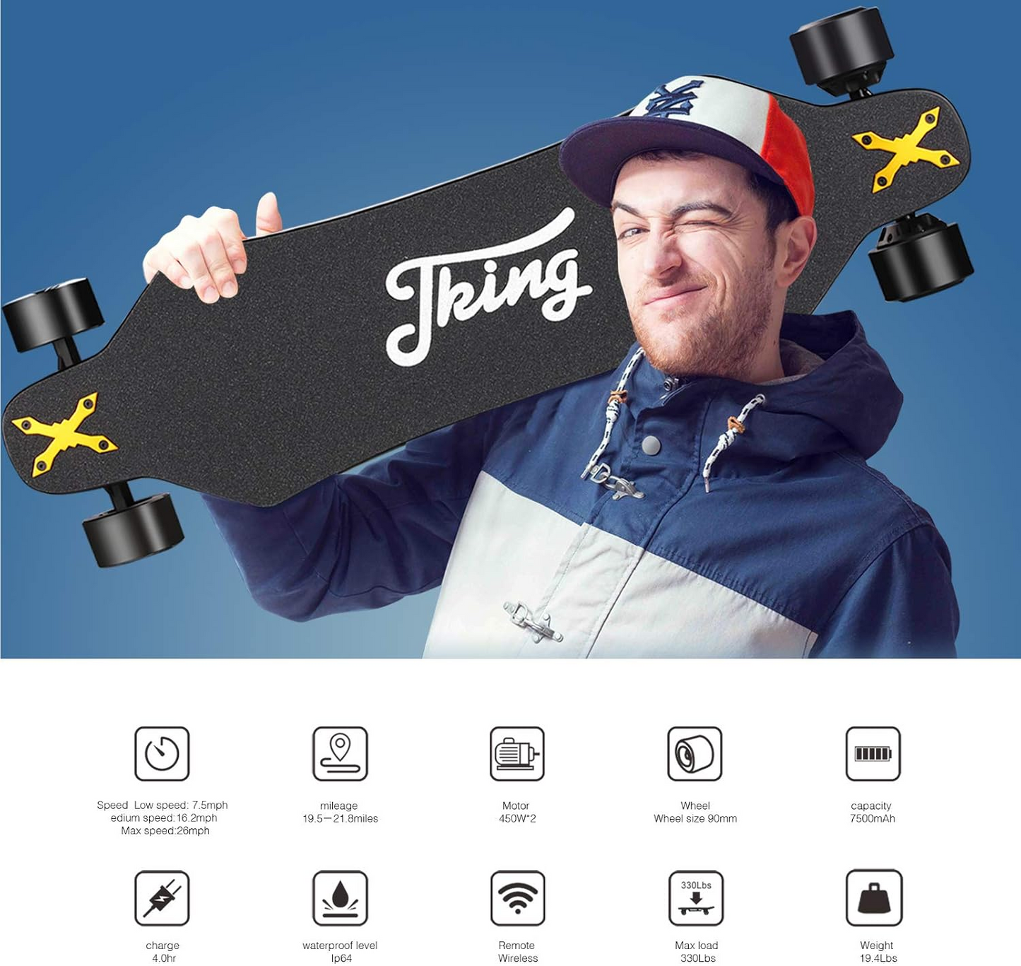 Jupiter-02 & Road Electric Skateboard