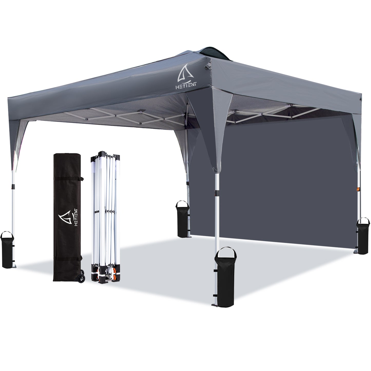 10x10 Pop Up Canopy Tent with a Sidewall