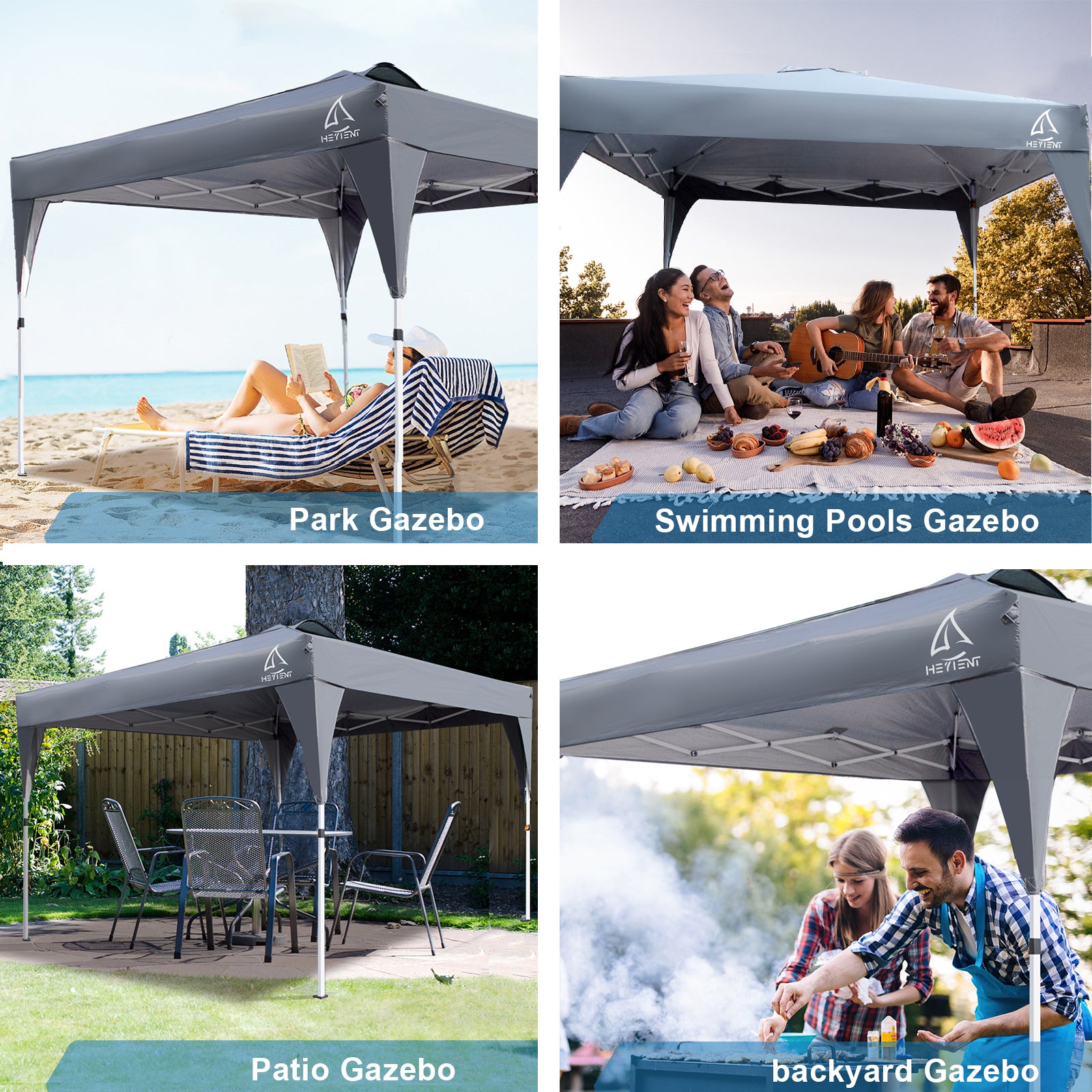 10x10 Pop Up Canopy Tent with a Sidewall